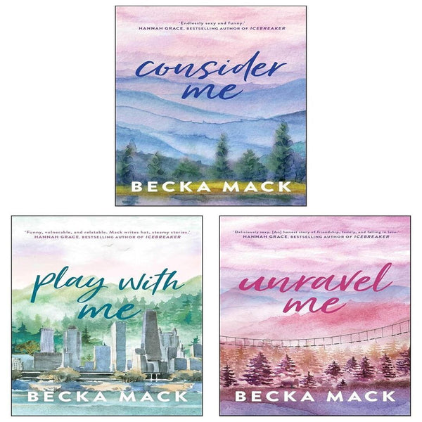 Playing For Keeps Series by Becka Mack 3 Books Collection Set (Consider Me, Play with Me & Unravel Me)