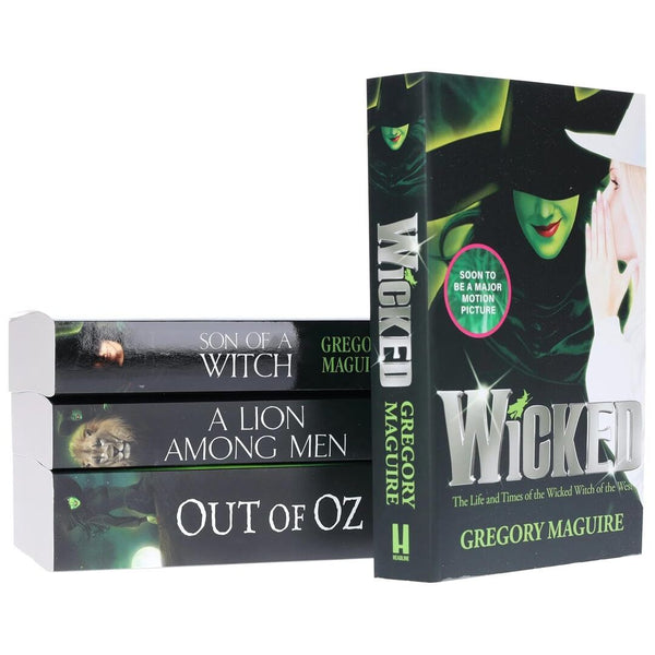Wicked Years Series 4 Books Collection Set (Wicked, Son of a Witch, A Lion Among Men & Out of Oz)