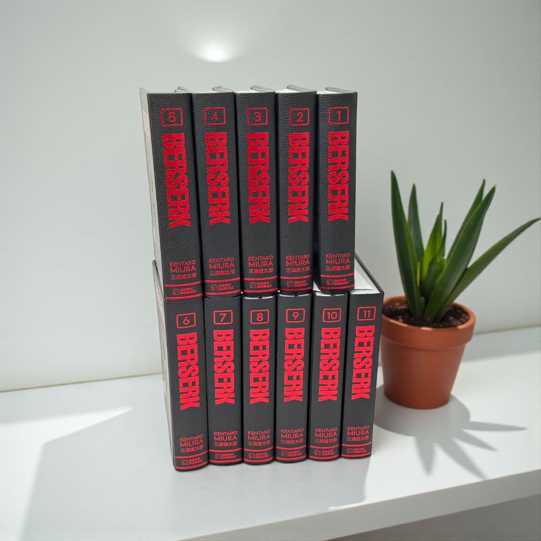 Berserk Deluxe Edition Manga Set Vol. 1–11 by Kentaro Miura (Complete Hardcover Collection)