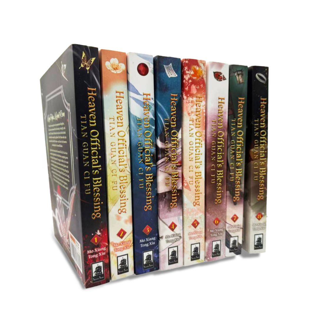 Heaven Official's Blessing:Tian Guan Ci Fu Novel Vol. 1-8 by Mo Xiang Tong Xiu
