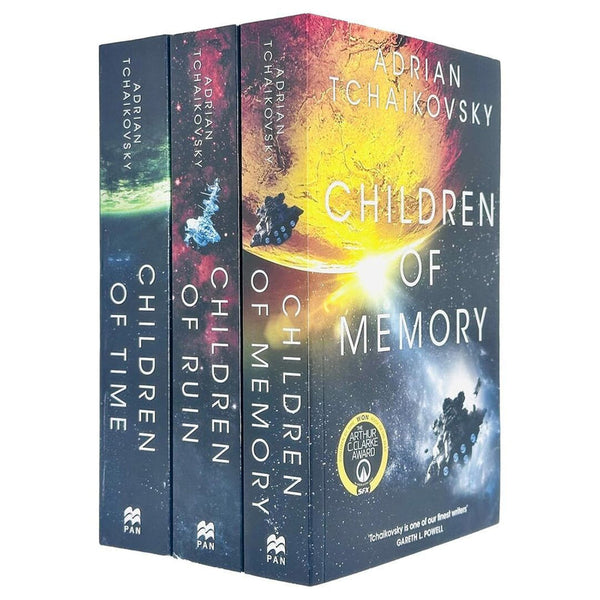 Children of Time 3-Book Set by Adrian Tchaikovsky (Children of Time, Children of Ruin, Children of Memory)