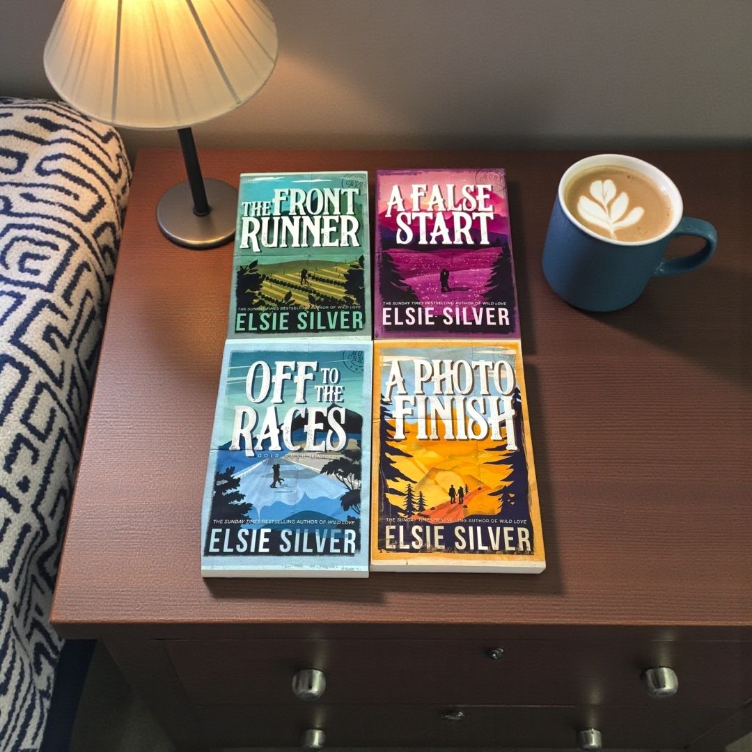 Gold Rush Ranch Series – 4-Book Collection Set by Elsie Silver (Off to the Races, The Front Runner, A Photo Finish, A False Start)