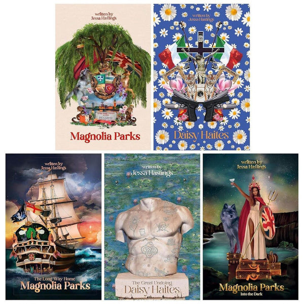 Magnolia Parks Universe Series 5 Books Collection Set (Original Cover Collection) (Magnolia Parks, The Long Way Home, Into the Dark, Daisy Haites & The Great Undoing)