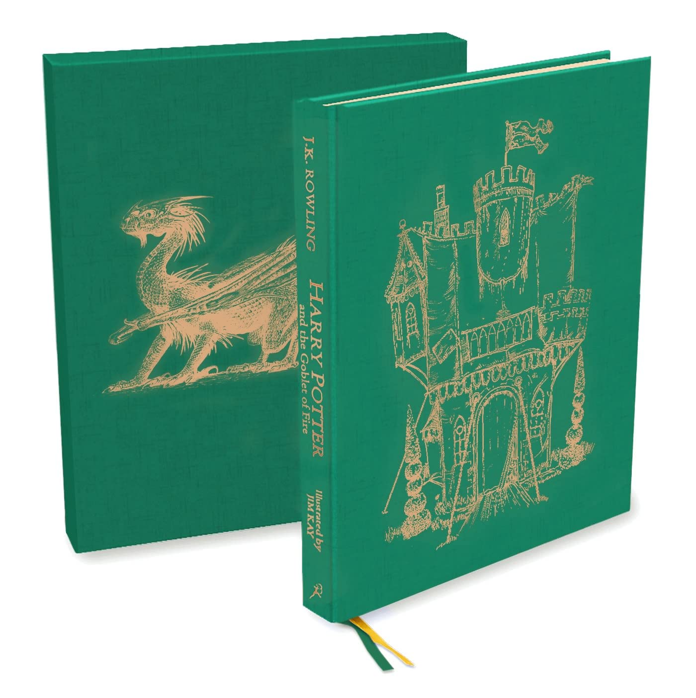 Harry Potter and the Goblet of Fire: Deluxe Illustrated Slipcase Edition Rowling, J.K.