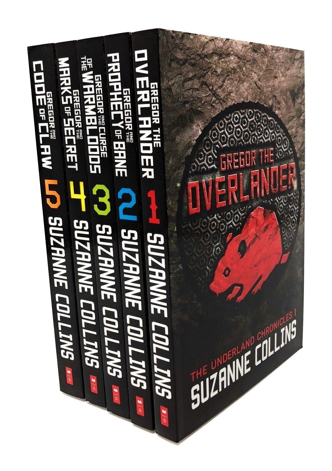 Gregor The Underland Chronicles 5 Books Collection Set (1-5) Suzanne Collins