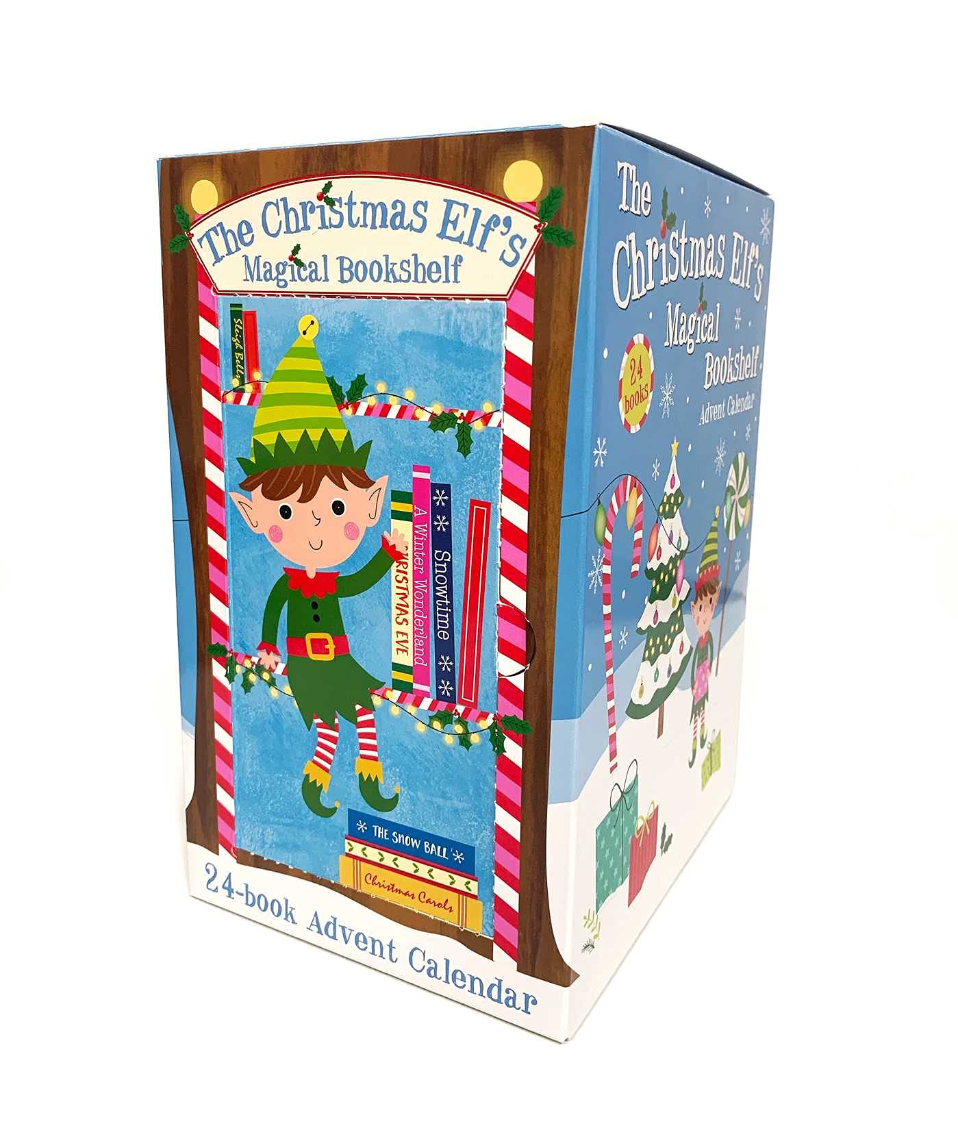 Christmas Elf's Magical Bookshelf Advent Calendar