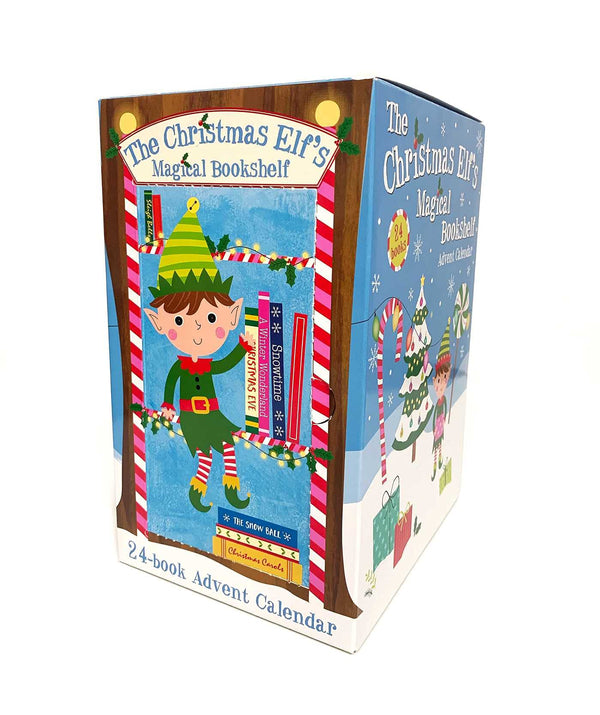 Christmas Elf's Magical Bookshelf Advent Calendar