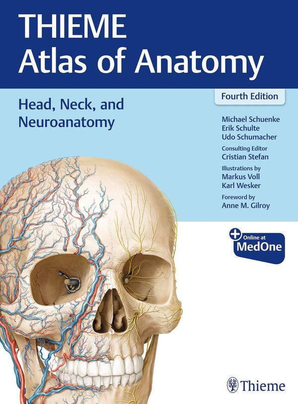 Head, Neck, and Neuroanatomy — THIEME Atlas of Anatomy, Fourth Edition (Paperback)