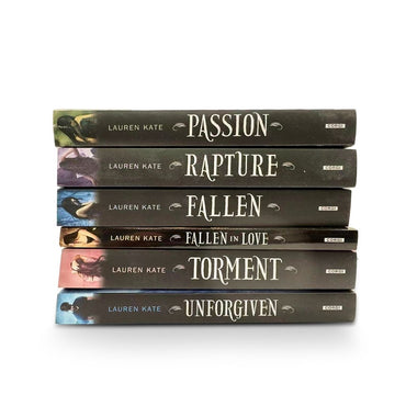 Fallen Series Complete 6 Books Collection Set by Lauren Kate (Fallen, Torment, Passion, Rapture, Unforgiven & Fallen in Love)