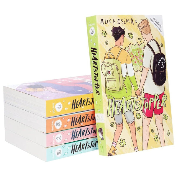 Heartstopper Series (Volumes 1-5) Books Collection Set By Alice Oseman
