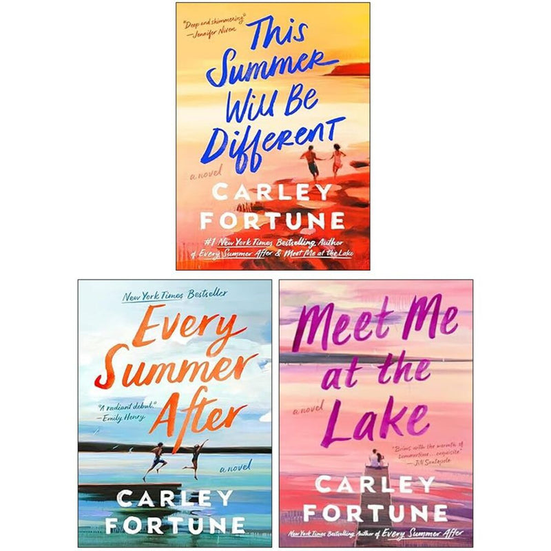 Carley Fortune 3 Books Collection Set (This Summer Will Be Different, Every Summer After & Meet Me at the Lake)