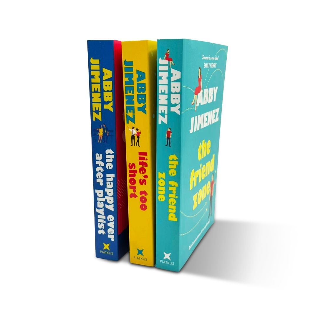 The Friend Zone Series Collection 3 Books Set By Abby Jimenez (The Friend Zone, The Happy Ever After Playlist & Life's Too Short)