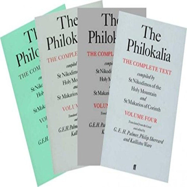 The Philokalia Complete 4 Volume Set (Volume 1, Volume 2, Volume 3 and Volume 4)