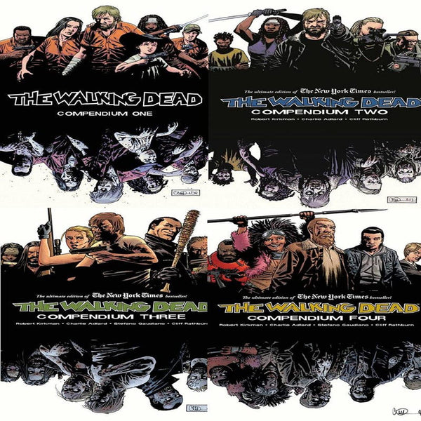 WALKING DEAD COMPENDIUM TP VOL 1-4 by Kirkman, Robert