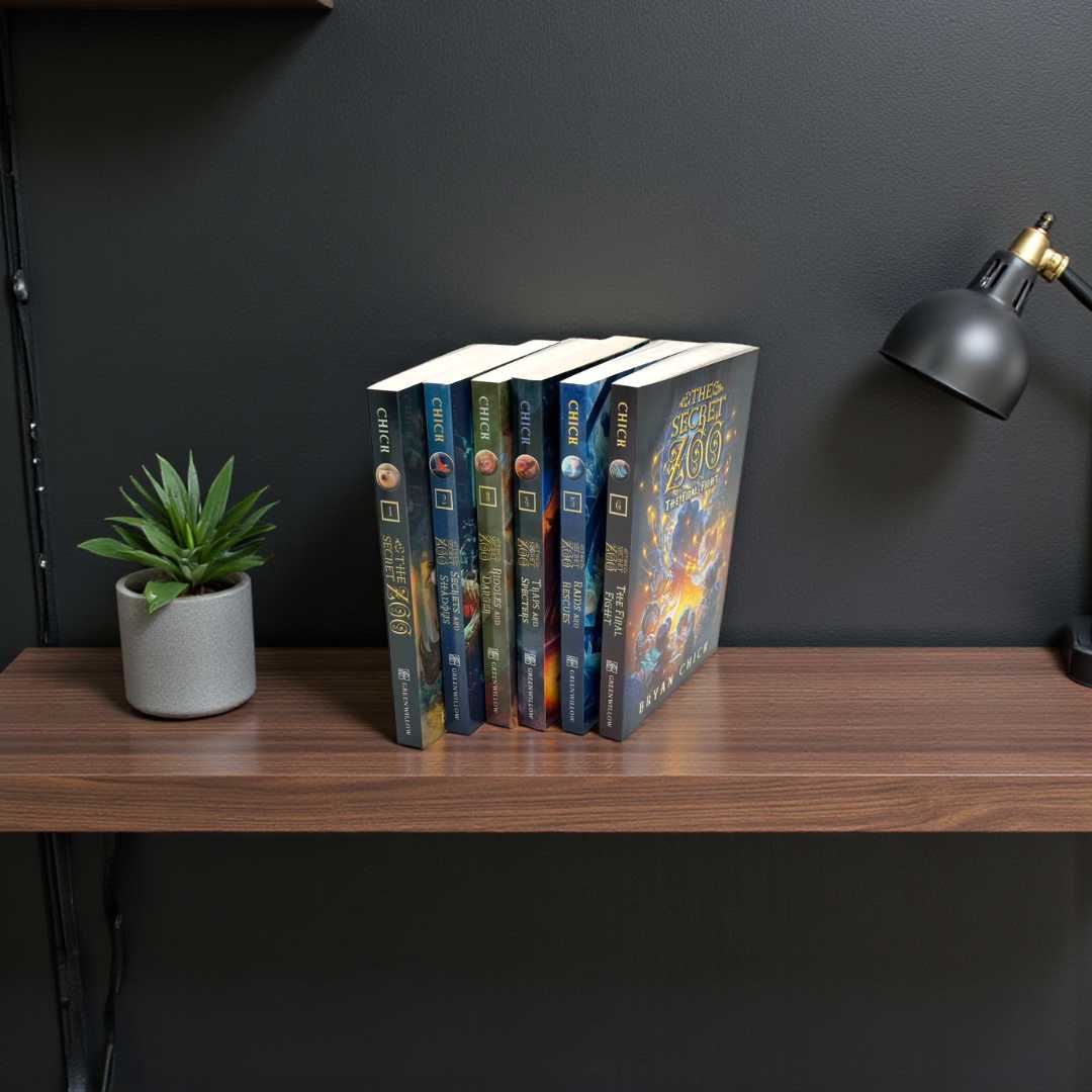 The Secret Zoo Series Complete 6-Book Set by Bryan Chick (Children’s Adventure Collection)