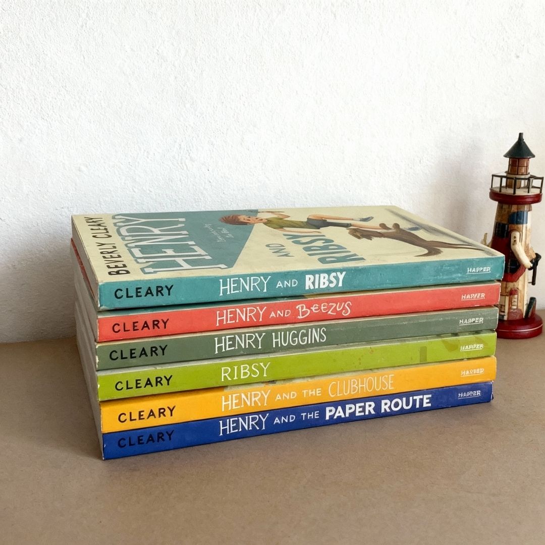 Henry Huggins Series 6-Book Set by Beverly Cleary (Complete Children’s Classic Collection)
