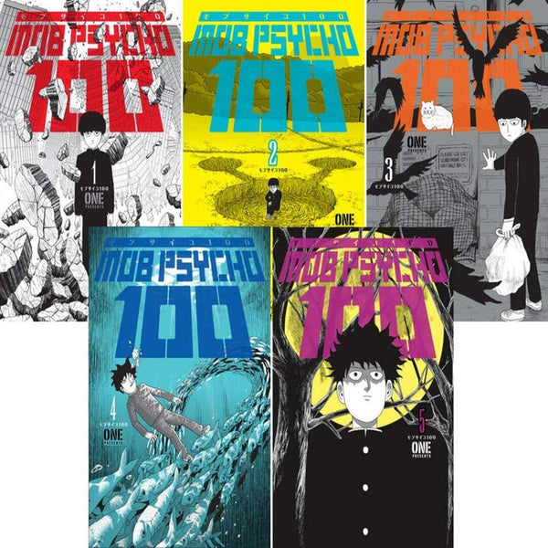 Mob Psycho 100 Manga Vol. 1-5