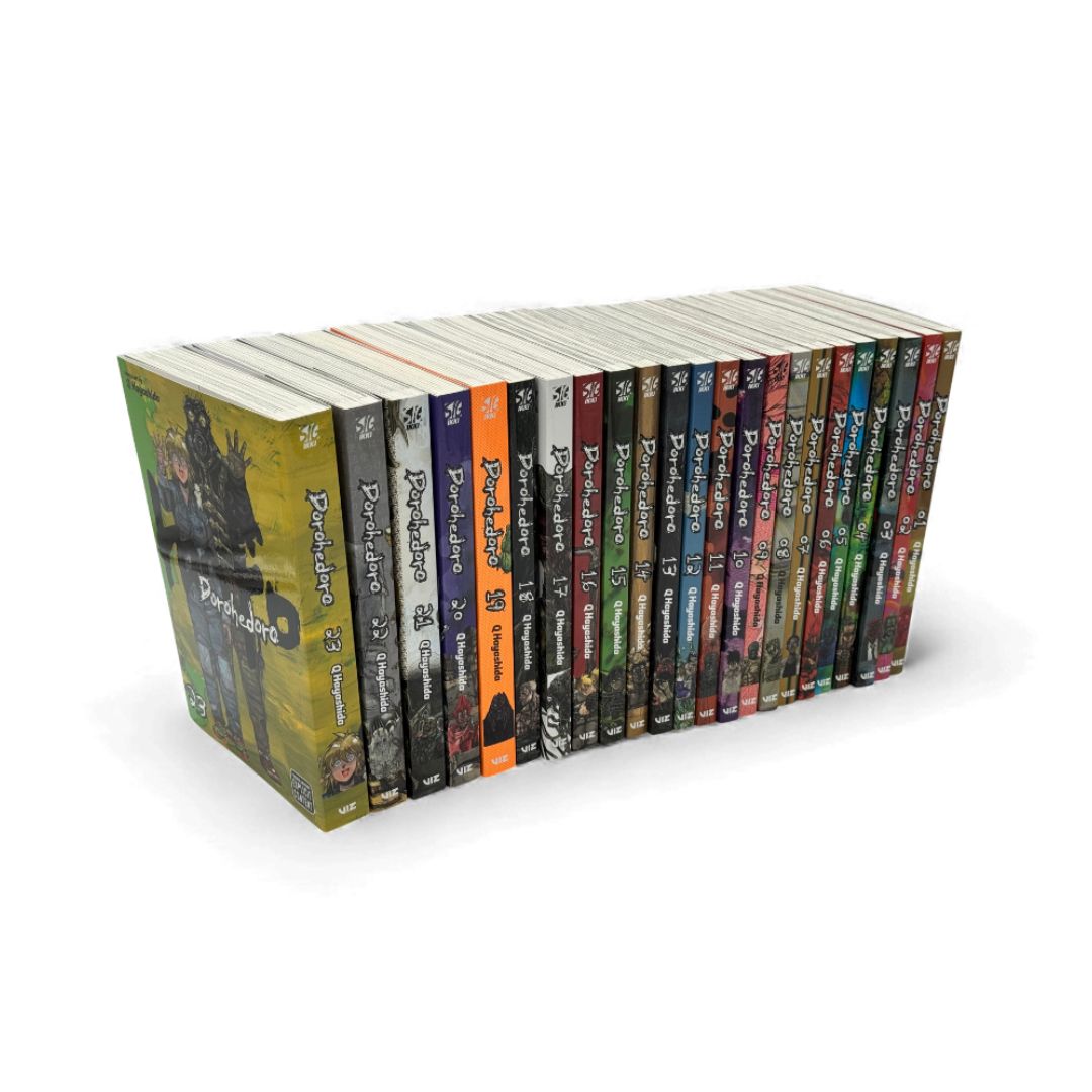 Dorohedoro Complete Manga Collection Vol. 1–23 Bundle Set by Q Hayashida (Dark Fantasy Cyberpunk Series)