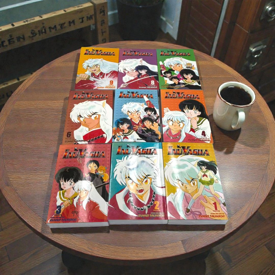 Inuyasha VIZBIG Edition Manga 9-Book Collection Set by Rumiko Takahashi (Volumes 1–9)