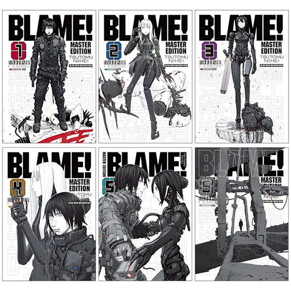 BLAME! Manga Vol 1-6 Complete Master Edition 6-book Set by Tsutomu Nihei