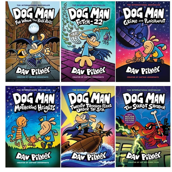 Dogman 6 Books Collection Set (Book #7- Book #12)