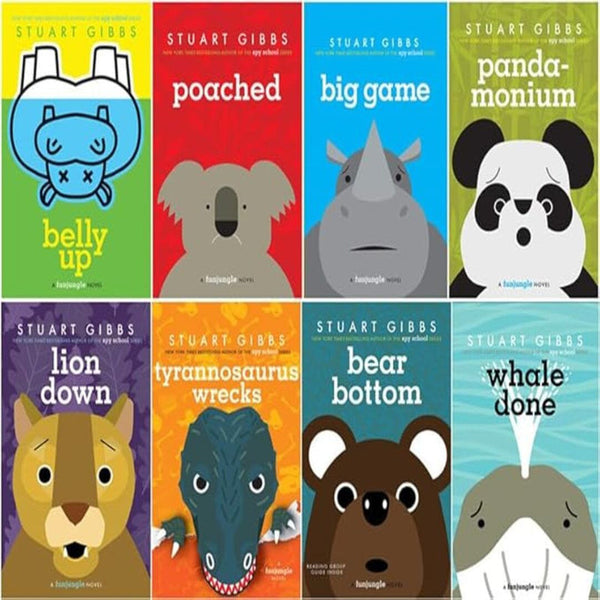 NEW! FunJungle Series Total 8 Books Set