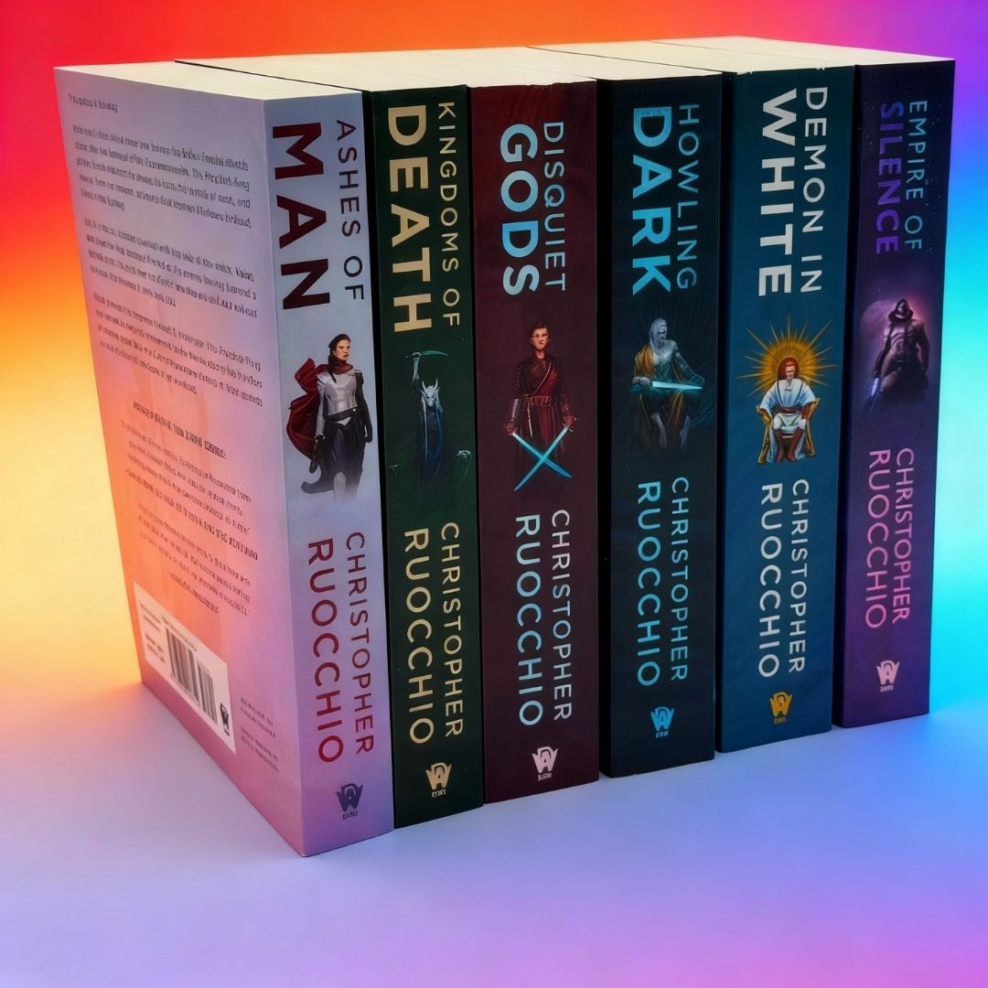 Sun Eater Series – 6 Book Paperback Collection Set by Christopher Ruocchio (Empire of Silence, Howling Dark, Demon in White & More)