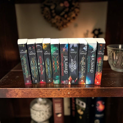 Black Dagger Brotherhood World Series Books 1-10 Collection Set by J.R. Ward (Dark Lover, Eternal, Awakened, Revealed, Unbound, Enshrined, Avenged)
