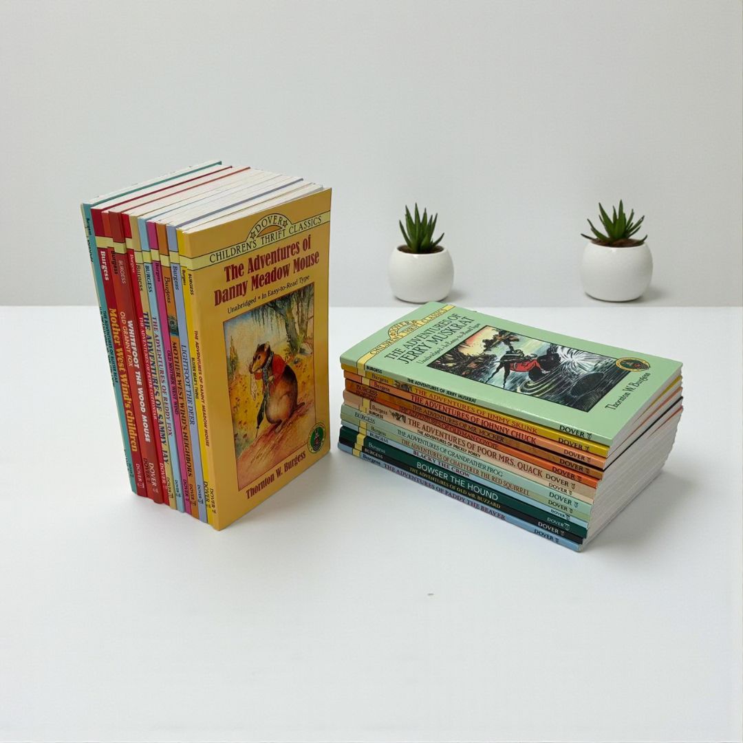 Thornton Burgess 26-Book Set (Complete Animal Adventure Stories for Kids)