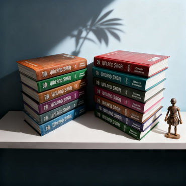 Vinland Saga Manga Set Vol. 1–13 by Makoto Yukimura (Complete Hardcover Edition – Historical Viking Manga Collection)