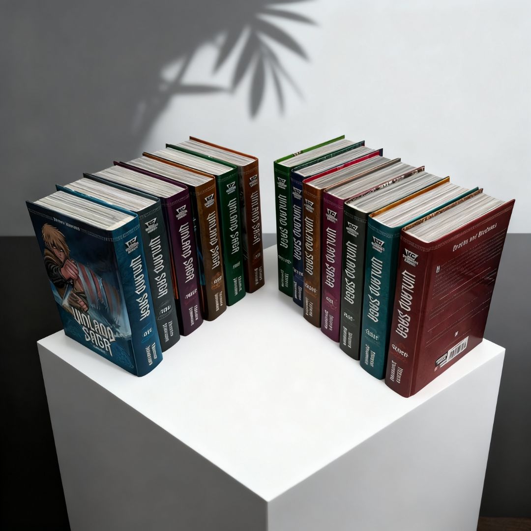Vinland Saga Manga Set Vol. 1–13 by Makoto Yukimura (Complete Hardcover Edition – Historical Viking Manga Collection)