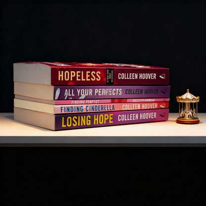 Hopeless Series by Colleen Hoover – 5 Book Collection Set (Hopeless, Losing Hope, Finding Cinderella, Finding Perfect & All Your Perfect)