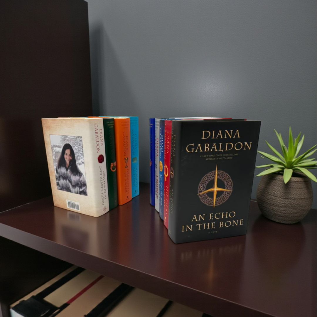 Outlander Book Series Hardcover – Complete 9-Book Collection by Diana Gabaldon (Collector’s Edition Set)