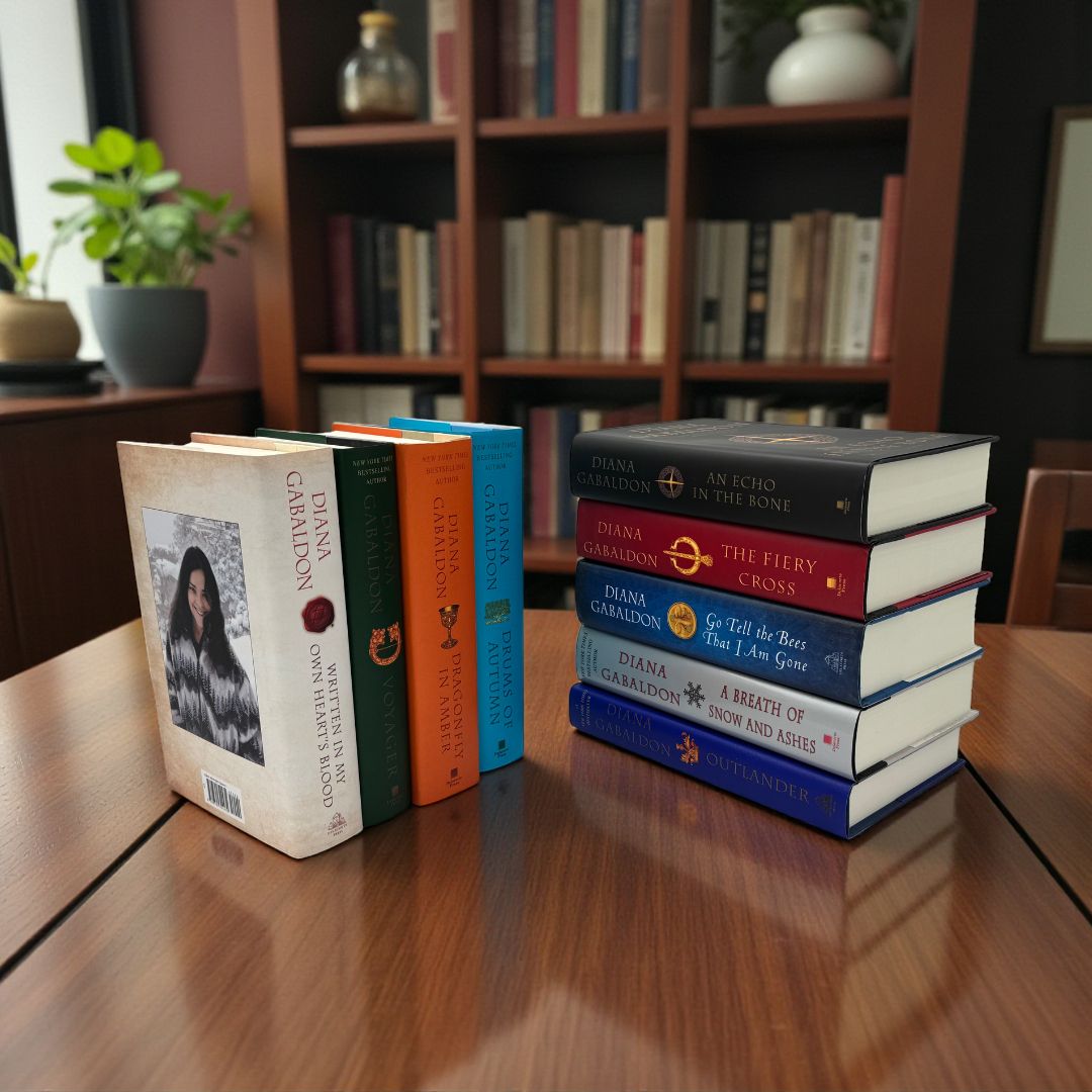Outlander Book Series Hardcover – Complete 9-Book Collection by Diana Gabaldon (Collector’s Edition Set)