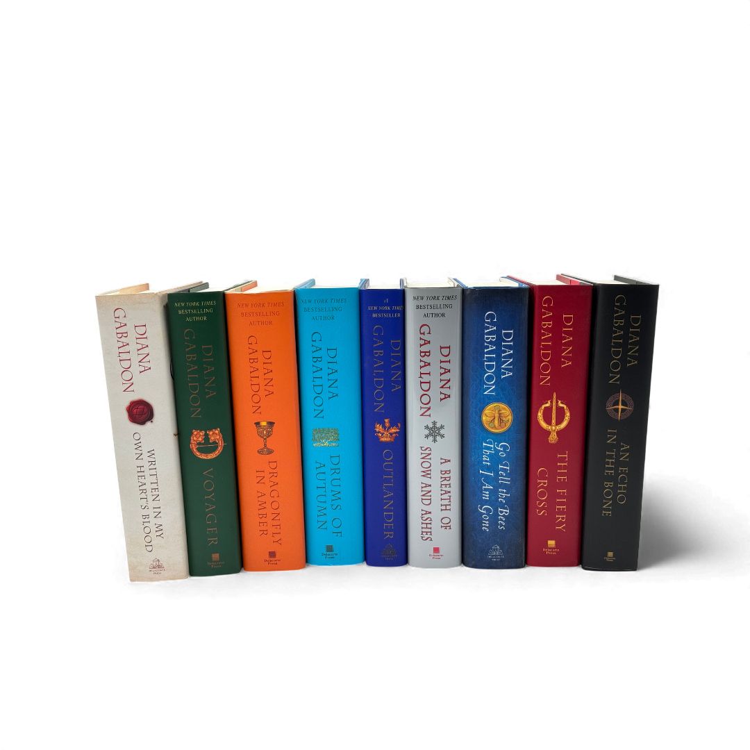 Outlander Book Series Hardcover – Complete 9-Book Collection by Diana Gabaldon (Collector’s Edition Set)