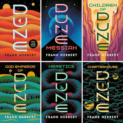 Dune Complete Series Set, 6 Books (Trade Paperback)