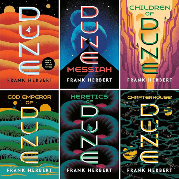 Dune Complete Series Set, 6 Books (Trade Paperback)