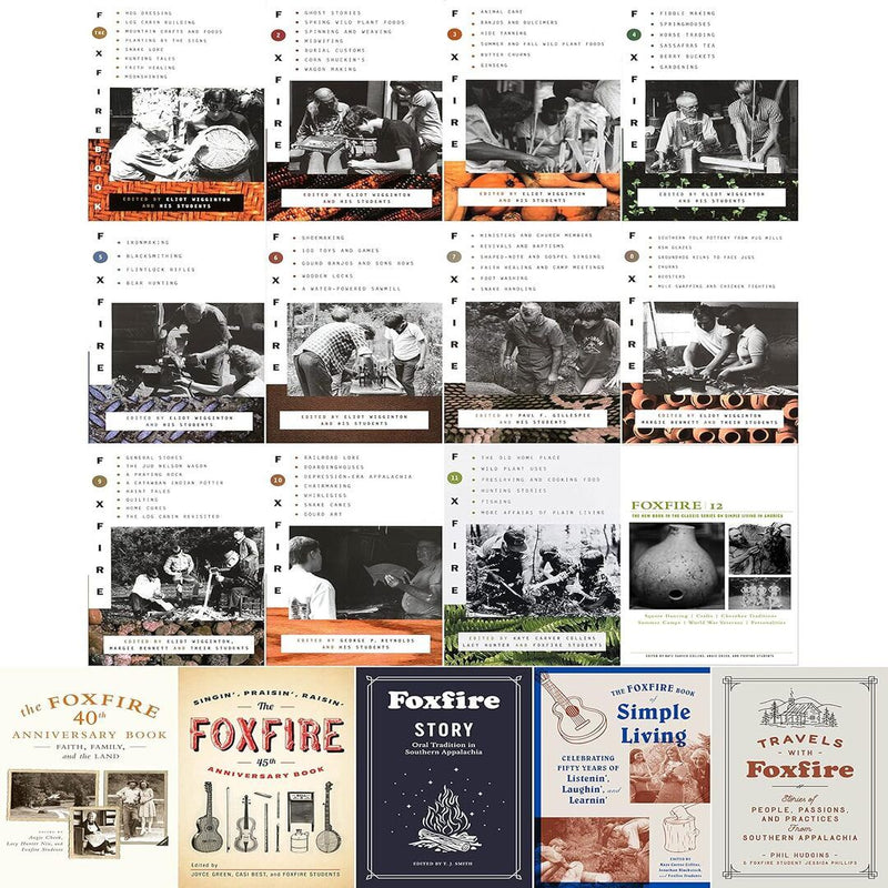 Foxfire:50th Anniversary Complete Collection Series Set (17 books)