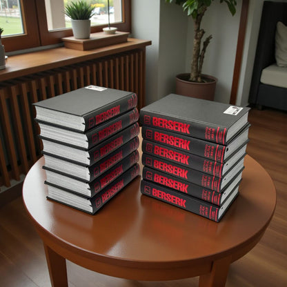 Berserk Deluxe Edition: The Complete Hardcover Collection Books 1–12 by Kentaro Miura (Deluxe Manga Set)