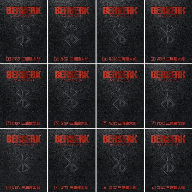 Berserk Deluxe Edition:The Complete Hardcover Collection, Books 1-12