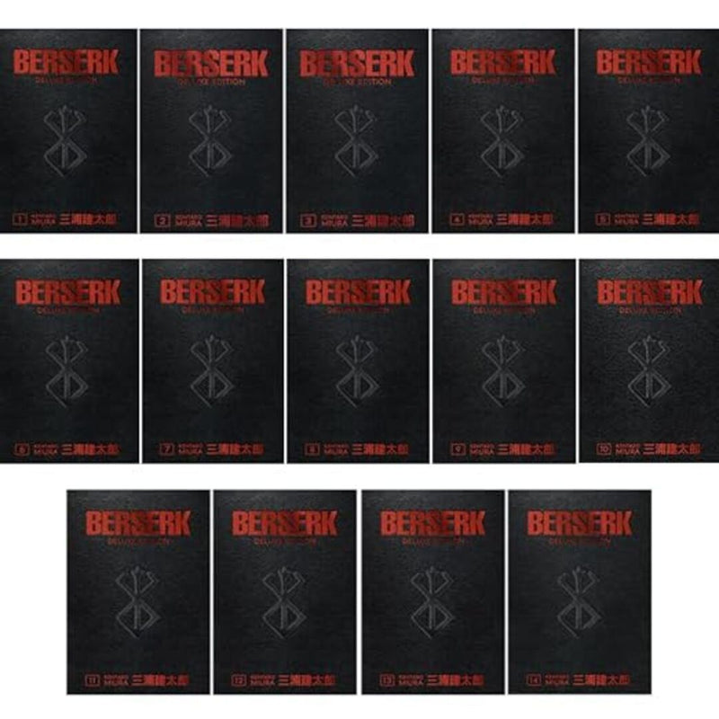 Berserk Deluxe Edition Complete Collections Vol.1-Vol.14, Hardcover