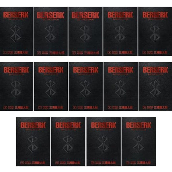 Berserk Deluxe Edition Complete Collections Vol.1-Vol.14, Hardcover
