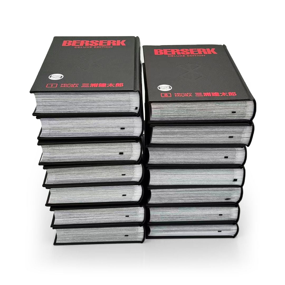 Berserk Deluxe Edition Complete Collection Vol. 1–14 (Hardcover) by Kentaro Miura – Deluxe Manga Box Set
