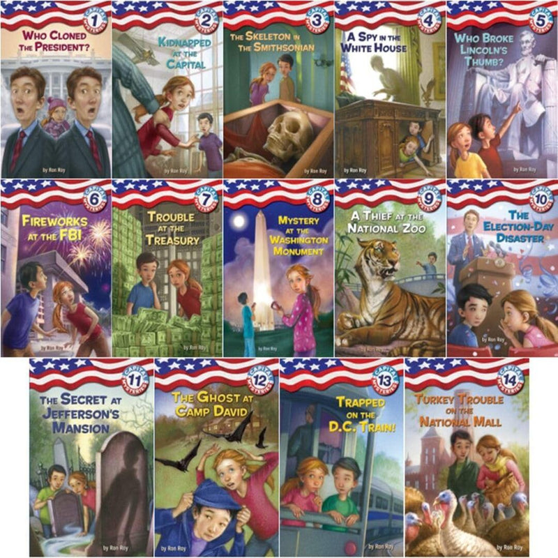 Capital Mysteries Complete Set 1 - 14 (Stepping Stones Books)