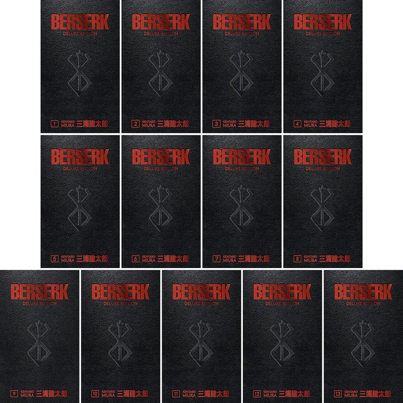 Berserk Deluxe Hardcover Collection, Books 1-13