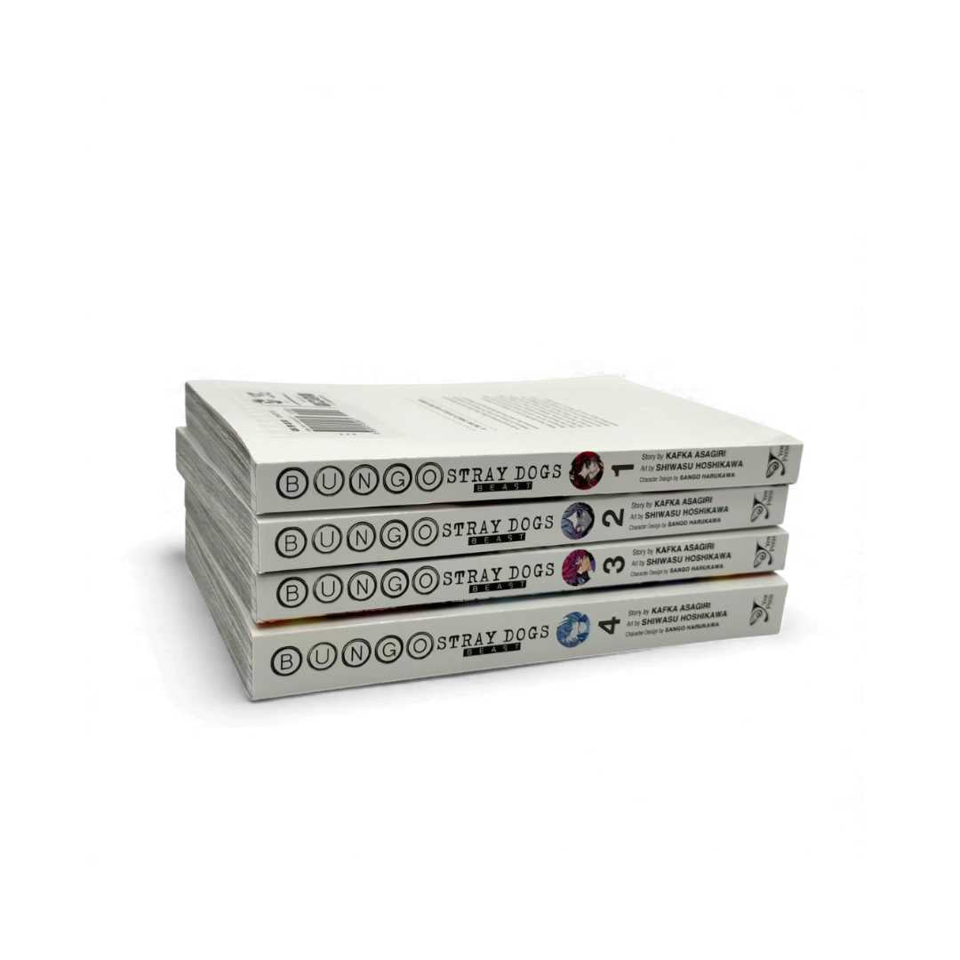 Bungo Stray Dogs: Beast – Volumes 1–4 Collection by Kafka Asagiri