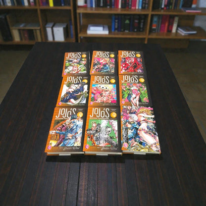 JoJo’s Bizarre Adventure Part 5: Golden Wind Manga Collection (Volumes 1–9) by Hirohiko Araki