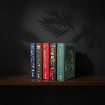 The Inheritance Cycle Series 5-Book Set by Christopher Paolini (Eragon, Eldest, Brisingr, Inheritance, Murtagh: The World of Eragon)