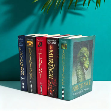The Inheritance Cycle Series 5-Book Set by Christopher Paolini (Eragon, Eldest, Brisingr, Inheritance, Murtagh: The World of Eragon)