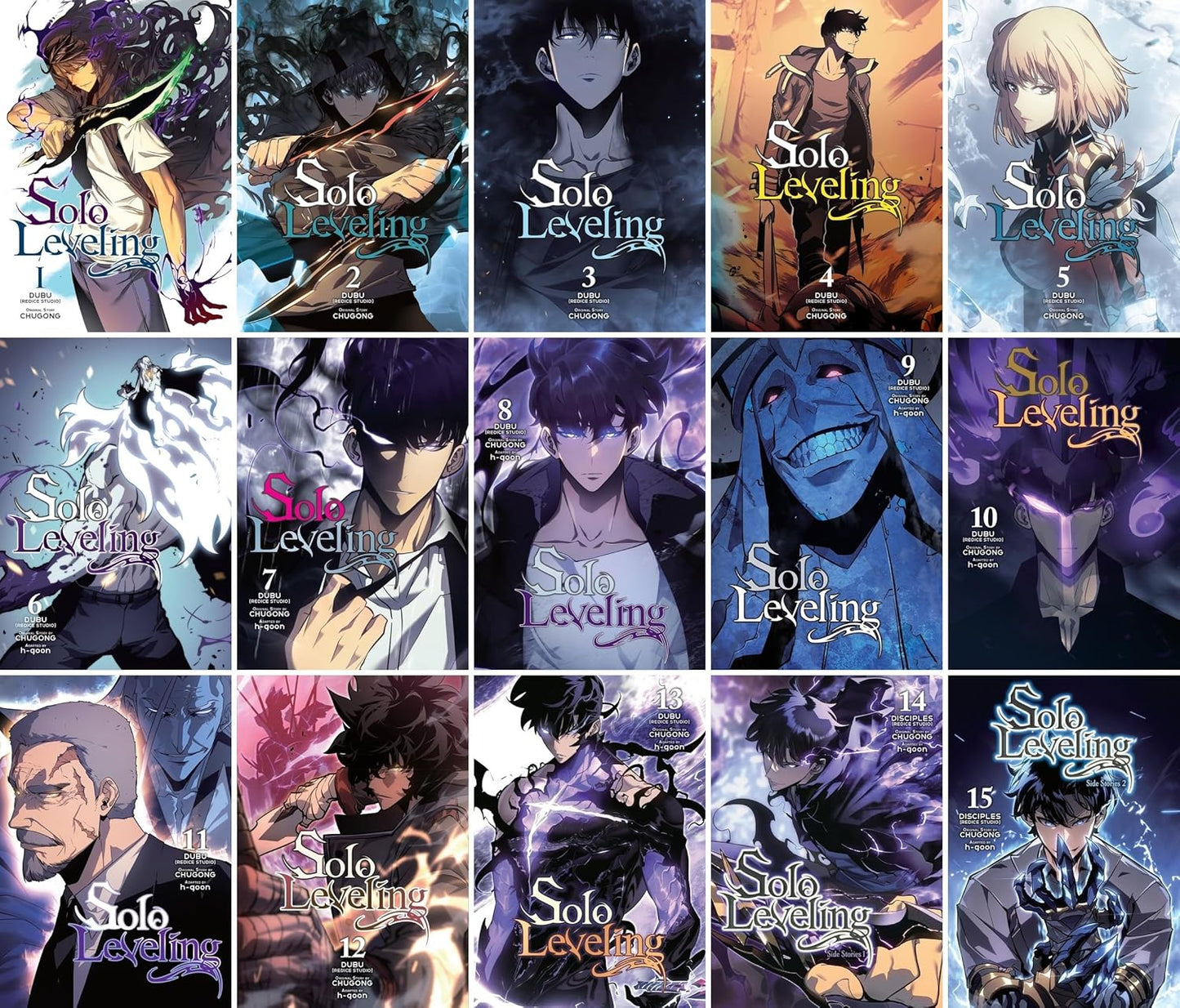 Solo Leveling Manga Collection, Volumes 1-14